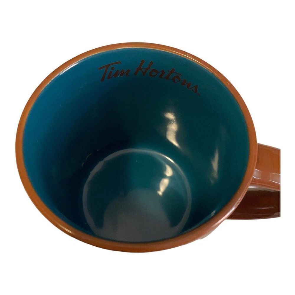 Tim Hortons limited edition 2017 brown duck goose coffee mug - Picture 5 of 8